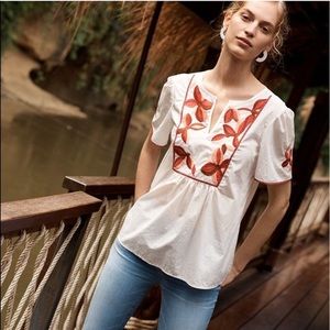 NWT Madewell floral top